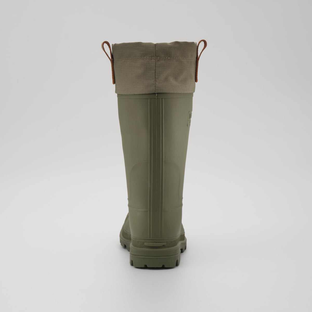 Moss Green : Tundra Men's Winter Boots - Back View