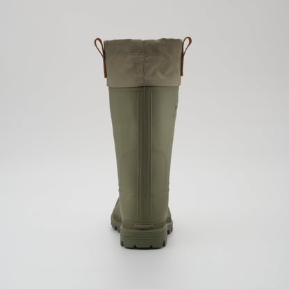 Moss Green : Tundra Men's Winter Boots - Back View