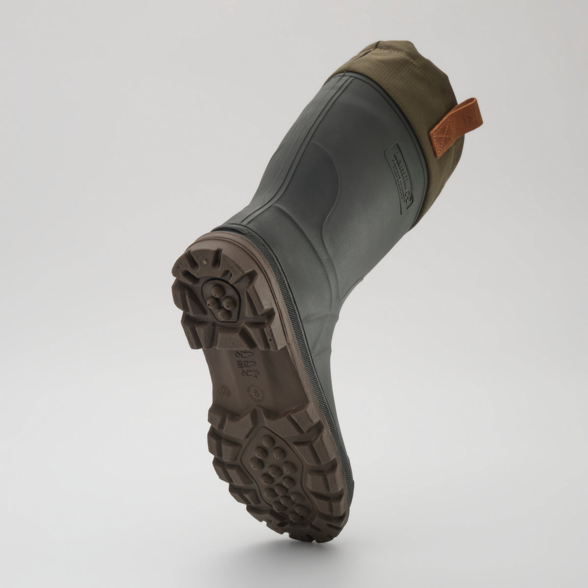 Khaki-Brown : Tundra Men's Winter Boots - Outsole View