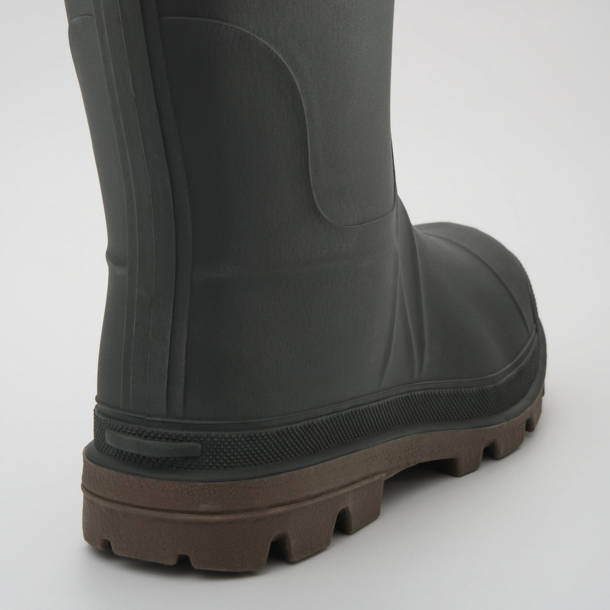 Khaki-Brown : Tundra Men's Winter Boots - Three-Quarter Back View
