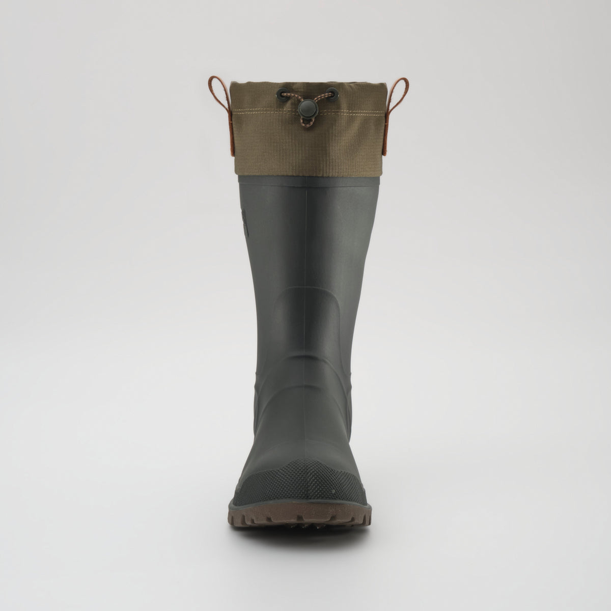 Khaki-Brown : Tundra Men's Winter Boots - Front View