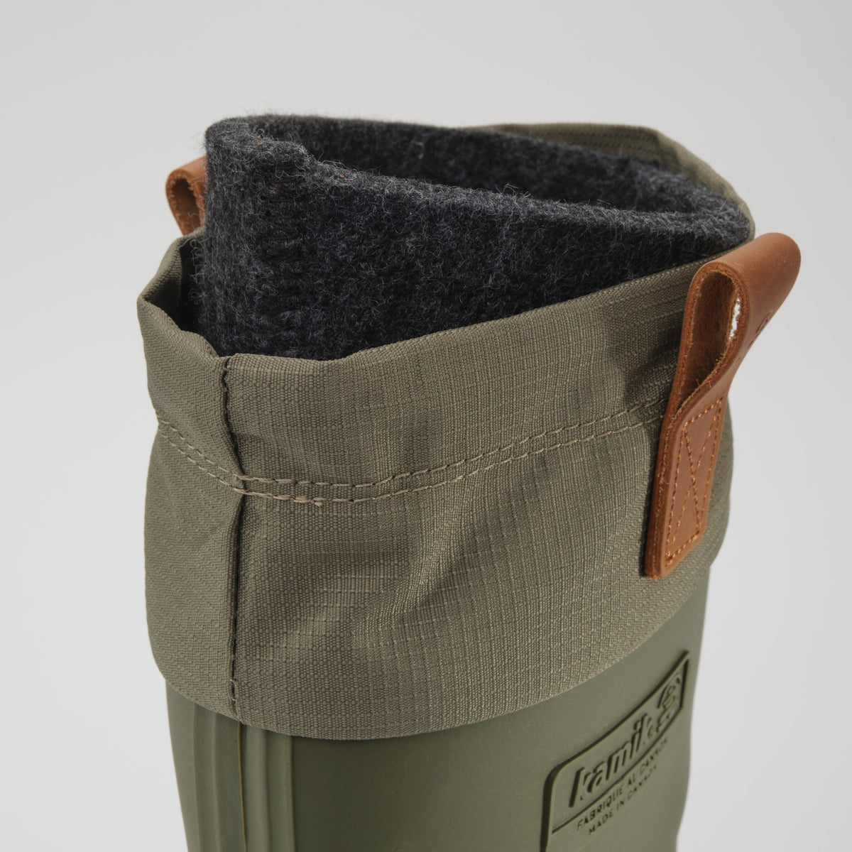 Moss Green : Tundra Women's Winter Boots - Top View