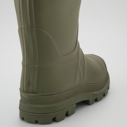 Moss Green : Tundra Women's Winter Boots - Zoom-in Back View