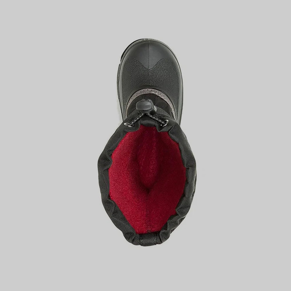 Black-Charcoal : Waterbug 5 Kids Winter Boots - Top View