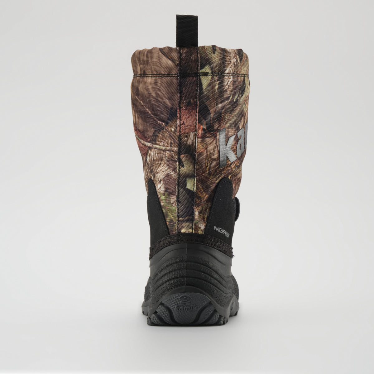 Mossy Oak Break-Up Country : Waterbug 5 Kids Winter Boots - Back View