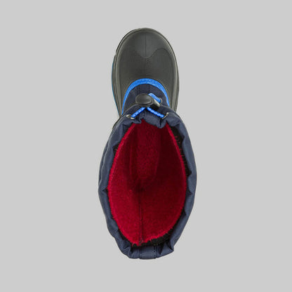 Navy Blue : Waterbug 5 Kids Winter Boots - Top View
