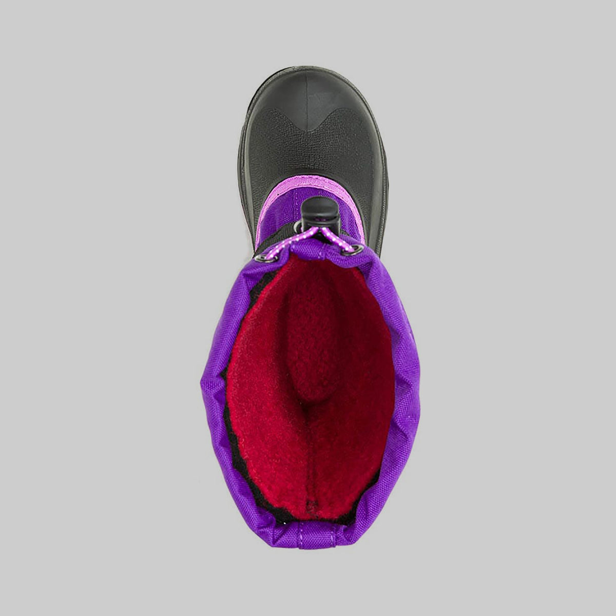 Purple : Waterbug 5 Kids Winter Boots - Top View