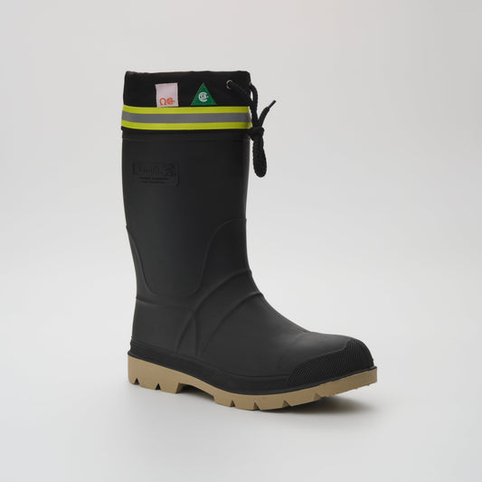 Black-Crepe : Work Horse Pro Men's Work Boots - Main View