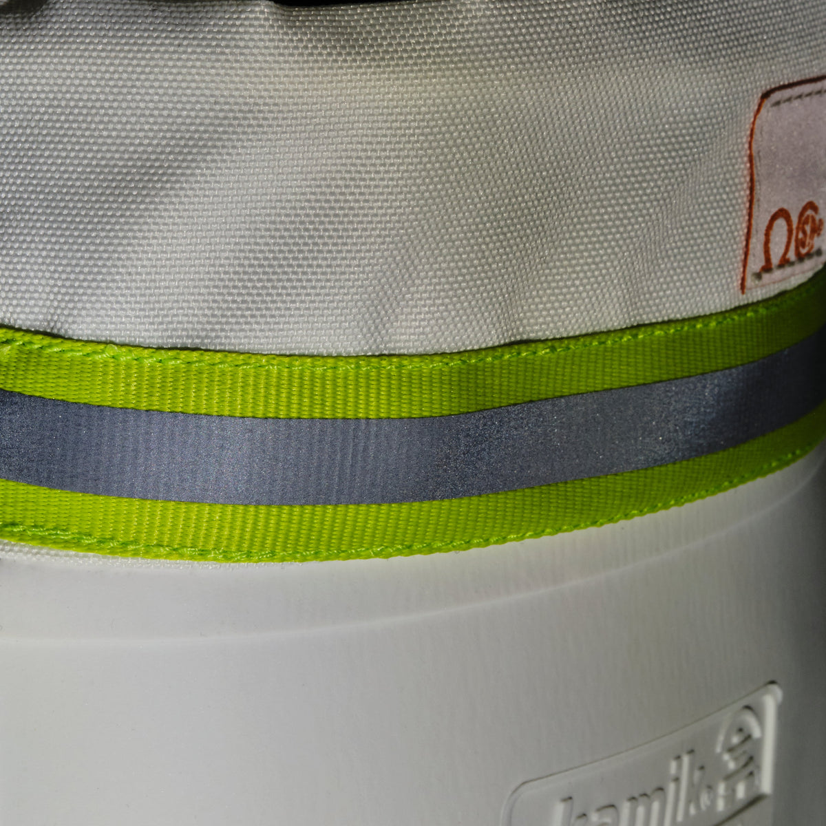White : Work Horse Pro Men's Work Boots - Reflective Band View