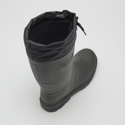 Khaki-Black : Work Horse Women's Work Boots - Right Top View