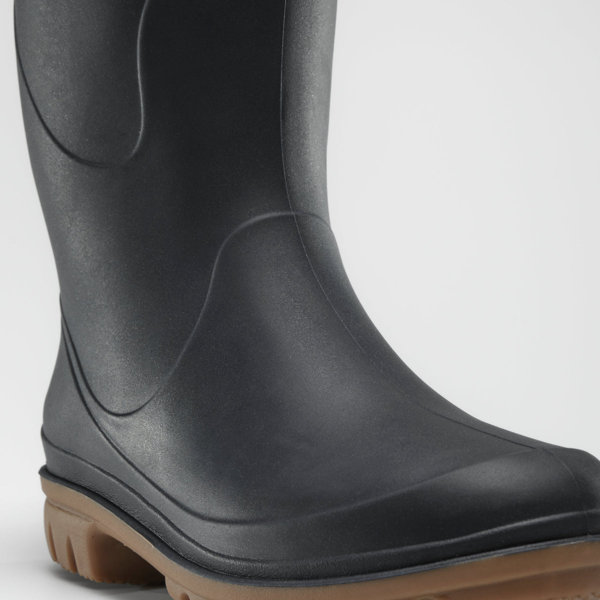 Navy : Miranda Women's Rain Boots - Three-Quarter View